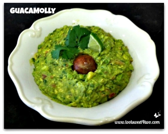 GuacaMolly - Guacamole with cilantro and lime