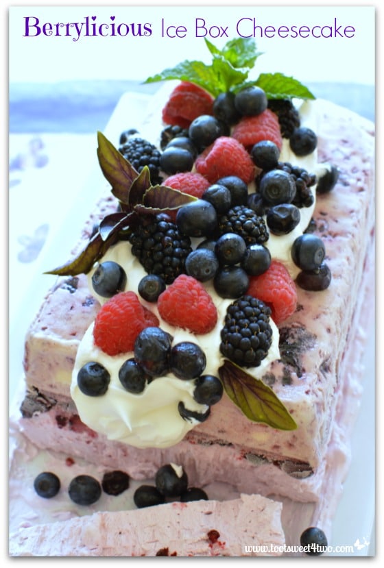 Berrylicious Ice Box Cheesecake - About Page
