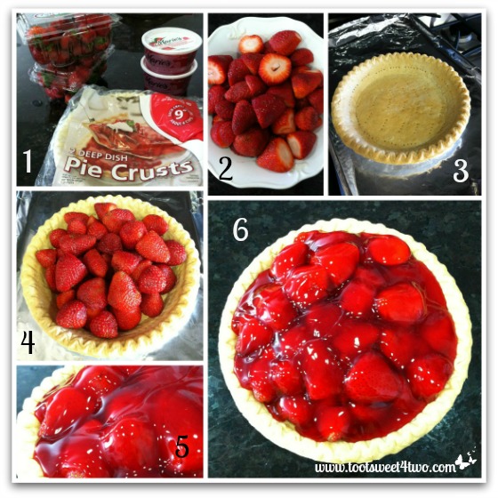 Fresh Strawberry Pie tutorial