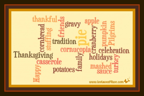 Thanksgiving Wordle