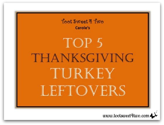 Top 5 Thanksgiving Turkey Leftovers cover