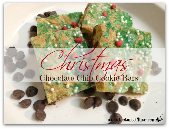 Christmas Chocolate Chip Cookie Bars cover