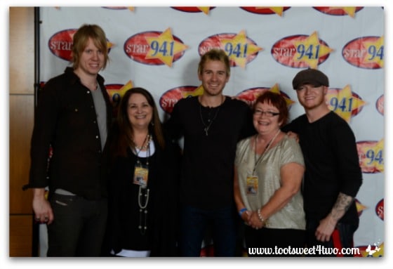 Me and Patti with Lifehouse