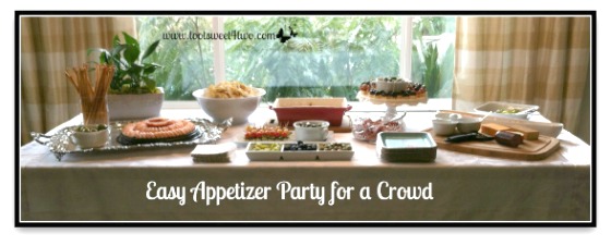 Easy Appetizer Party for a Crowd cover