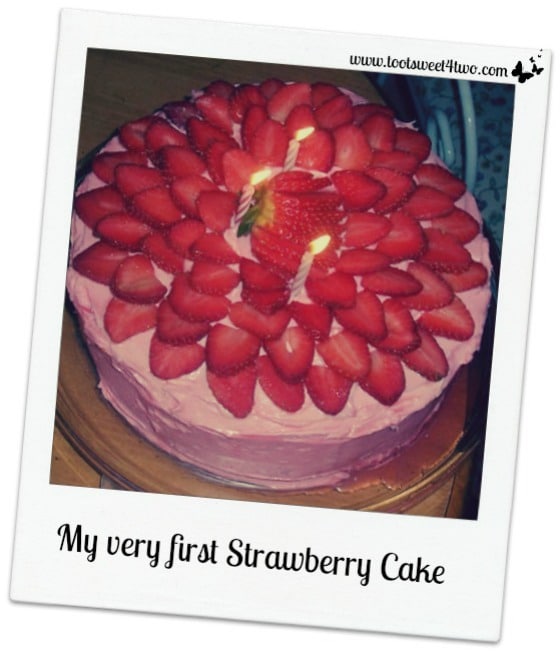 My very first Strawberry Cake