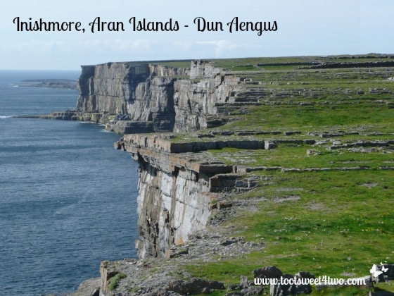 Cliffs at Inishmore, Aran Islands, Ireland - Dun Aengus
