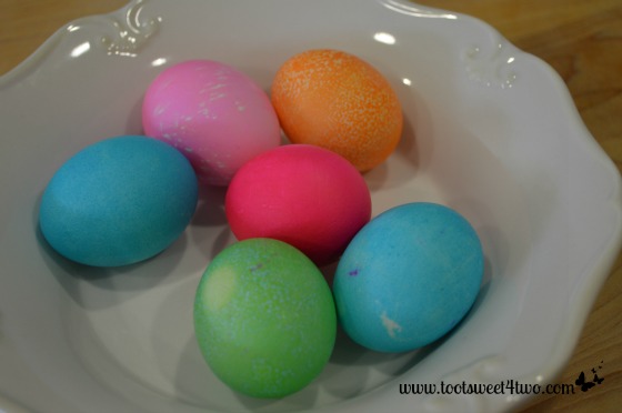 Dyed Easter Eggs for Egg Salad