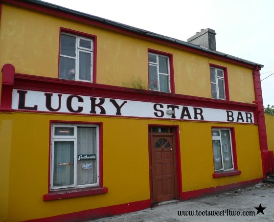 Lucky Star Bar on the Aran Island of Inishmore