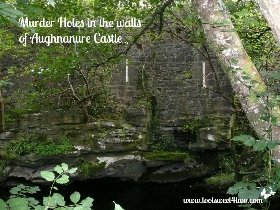 Murder Holes in Aughnanure Castle