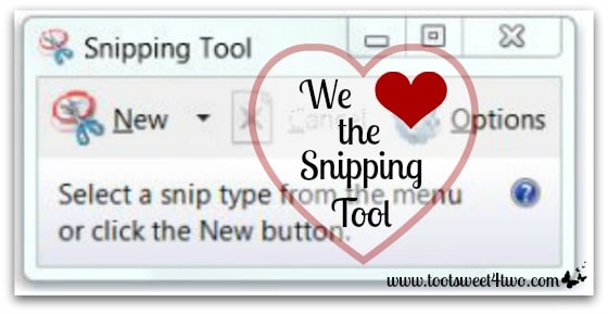 We Heart the Snipping Tool cover