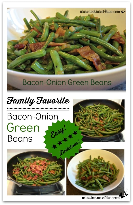 Bacon Onion Green Beans Pinterest
