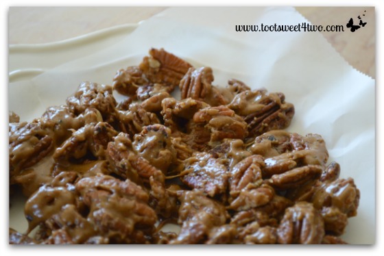Candied Black Pepper Pecans