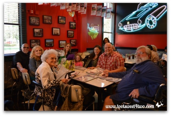 My Family at the Corvette Diner