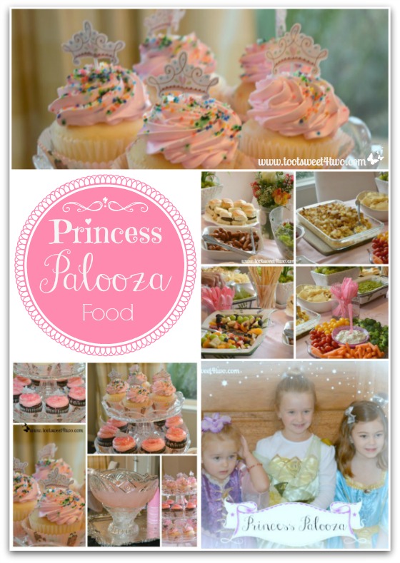 Princess Palooza Food collage