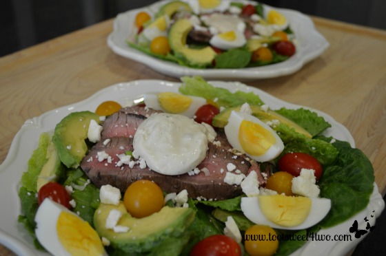 Steak and Egg Salad for Two