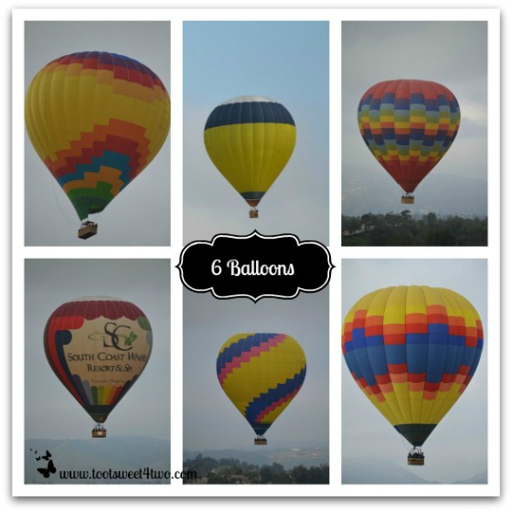 6 Hot Air Balloons