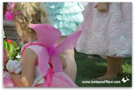 Bright Pink Fairy with Aqua and Pink Fairies