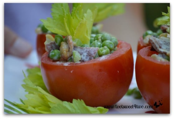 Pea Salad close-up