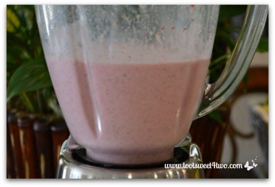 Blended Strawberry Protein Smoothie