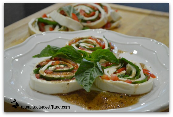 Bento Box Turkey Roll-Ups with Caprese Salad Recipe