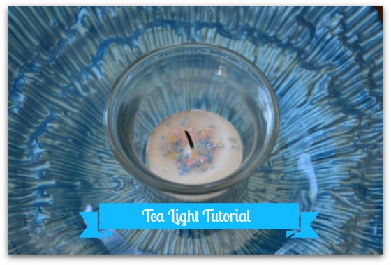 Sparkle Tea Light Tutorial 
