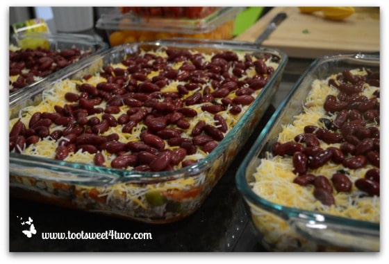 Add kidney beans - Charlie's Lite Layered Mexican Casserole