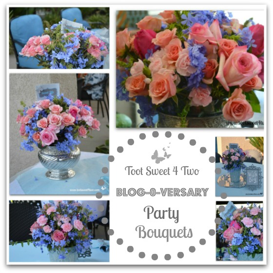 Bouquets for Blogo-versary Party