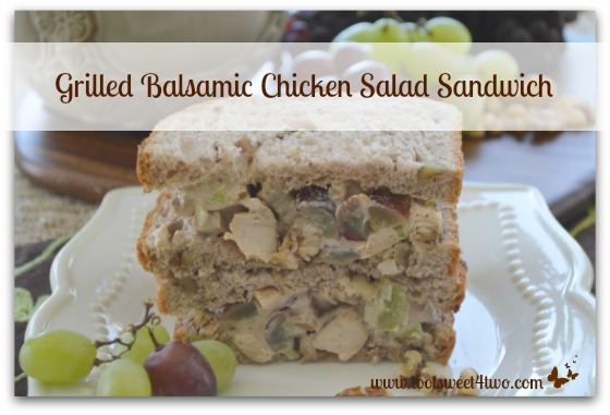 Grilled Balsamic Chicken Salad 