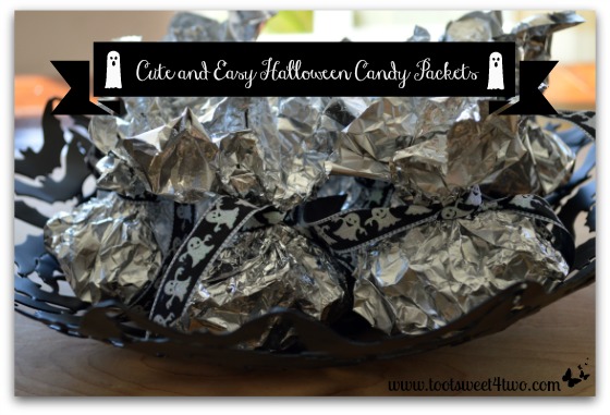 Cute and Easy Halloween Candy Packets
