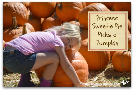 Princess Sweetie Pie Picks a Pumpkin