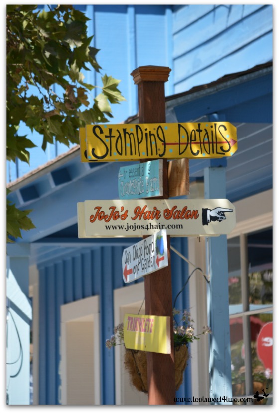 Old Poway Village signs