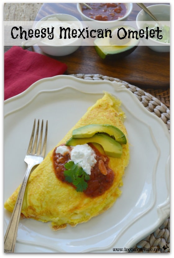 Cheesy Mexican Omelet Pinterest