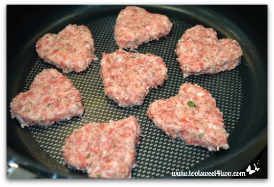 Cooking Sweetheart Maple and Sage Sausage Patties