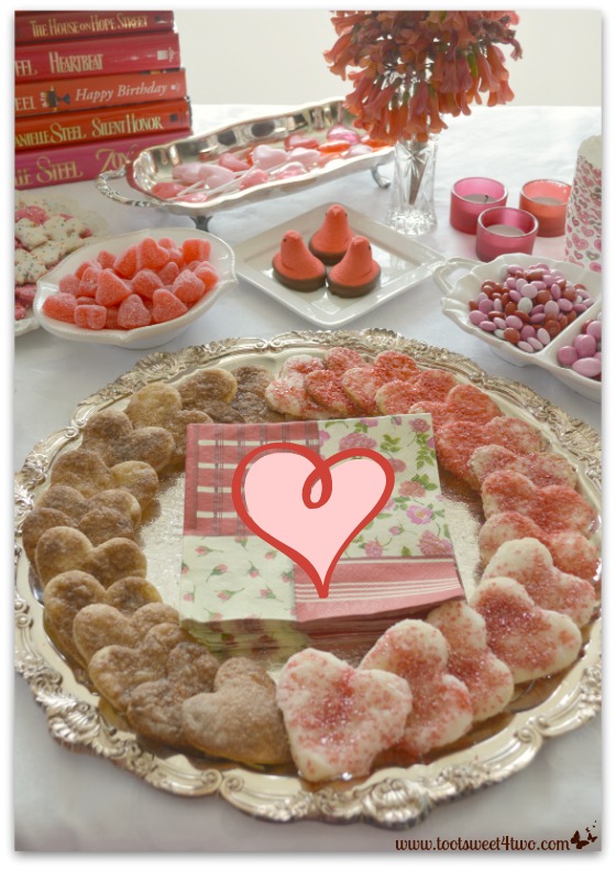 Valentine Candy and Cookie Buffet