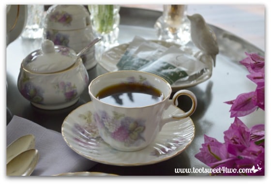 A cup of tea - The Charms of Afternoon Tea