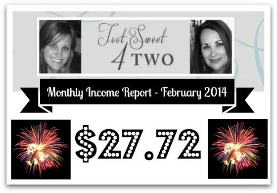 Monthly Income Report - February 2014