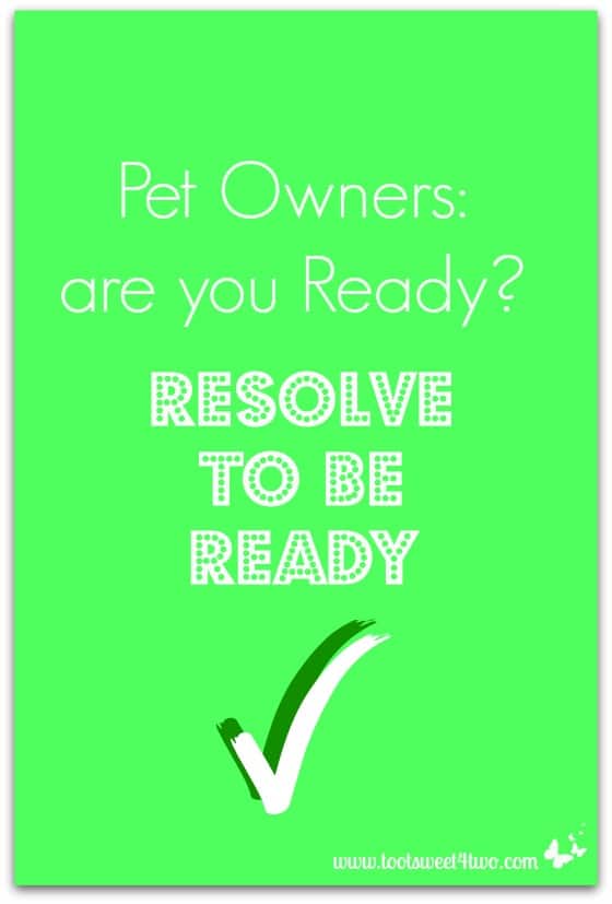 Pet Owners are you Ready cover