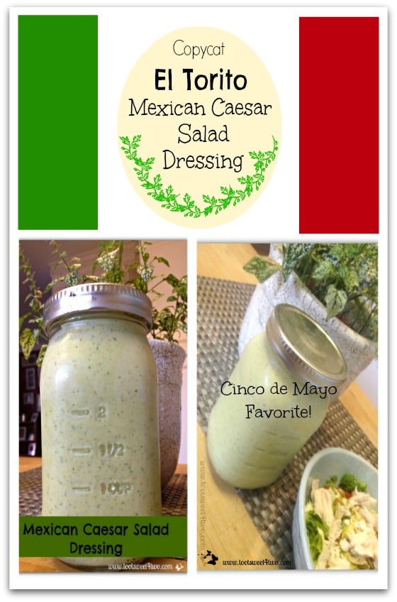 Copycat El Torito Mexican Caesar Salad Dressing