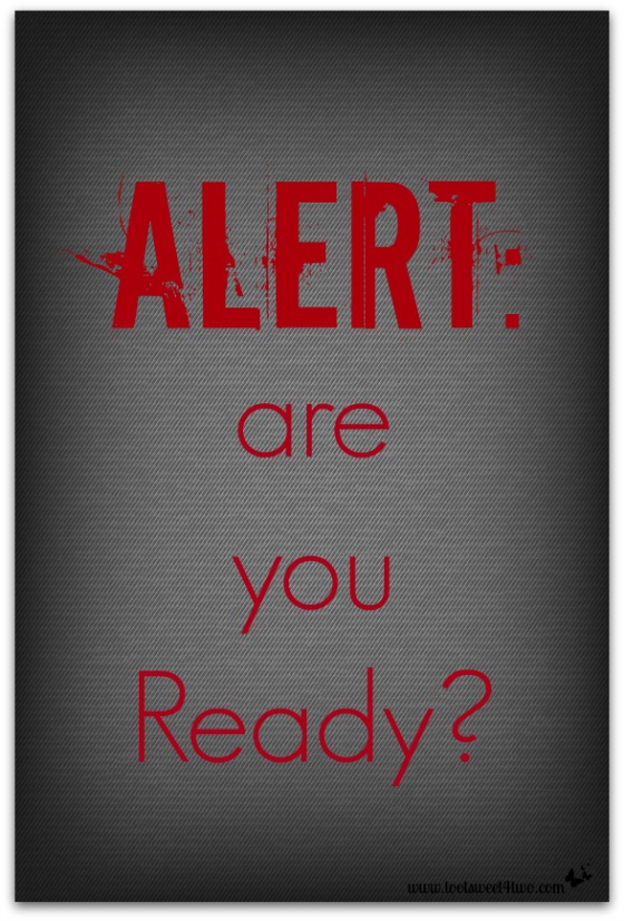 Alert are you Ready cover