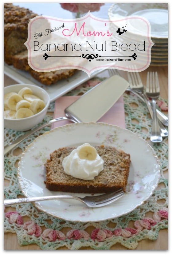 Mom's Old Fashioned Banana Nut Bread Pic 1