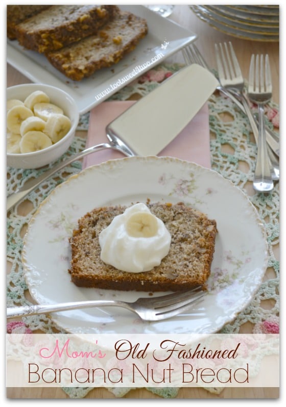 Mom's Old Fashioned Banana Nut Bread Pic 2