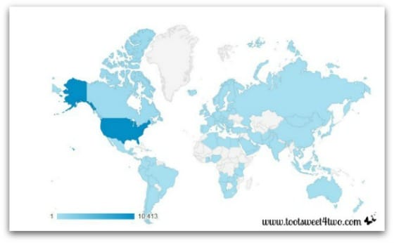 Google Analytics - Analyzing and Understanding the Audience Report - Geo Location Map
