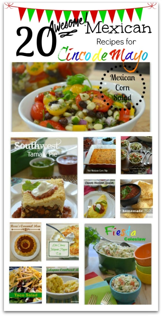 PicMonkey Basics - Collage - 20 Awesome Mexican Recipes for Cinco de Mayo