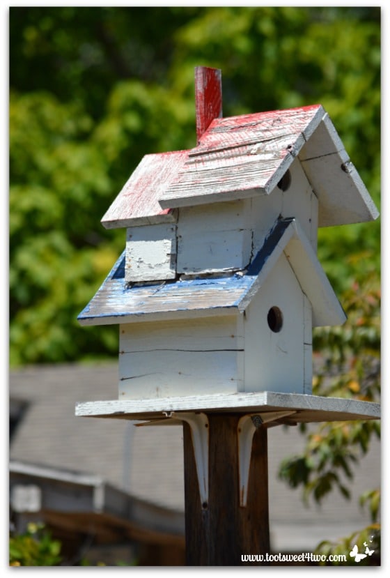 Strike a Pose - birdhouse, Old Poway Park