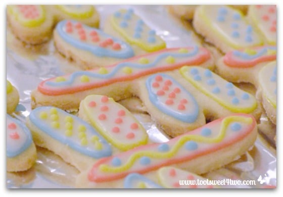 Dragonfly cookies close-up - Erin's Iced Sugar Cookie Cutouts