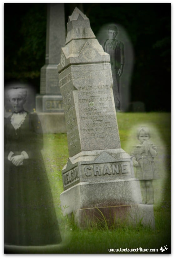 Headstones and Ghostly Apparitions - Zombie Apocalypse