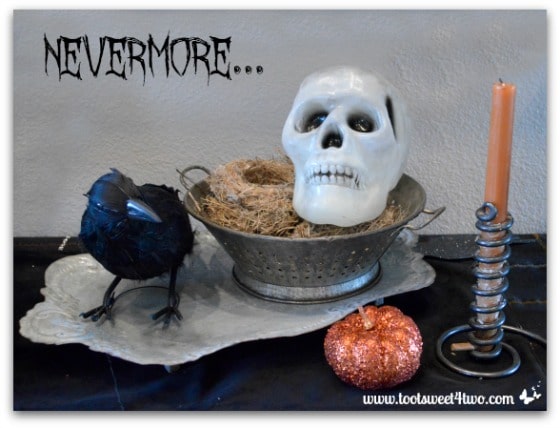 Nevermore Decorating for Halloween Pic 4