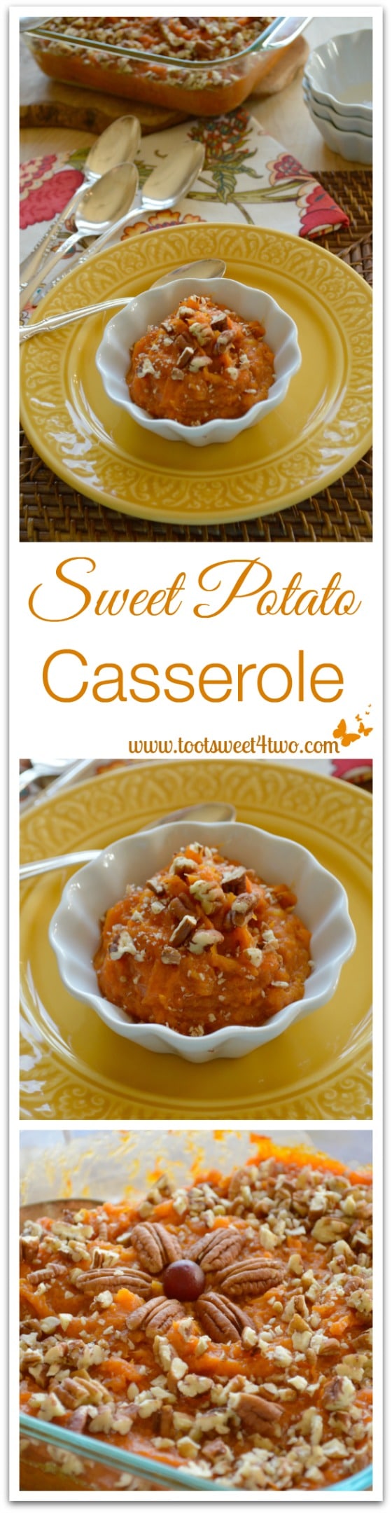 Sweet Potato Casserole collage
