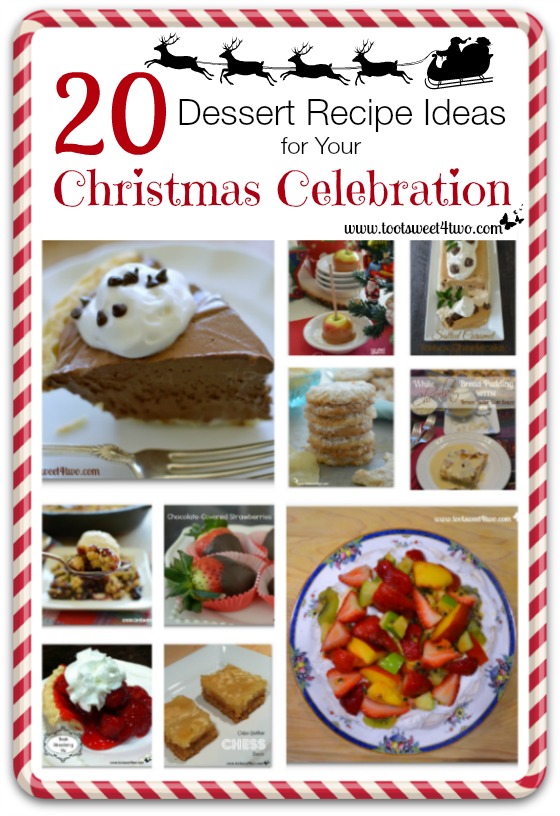 20 Dessert Recipe Ideas for Your Christmas Celebration cover