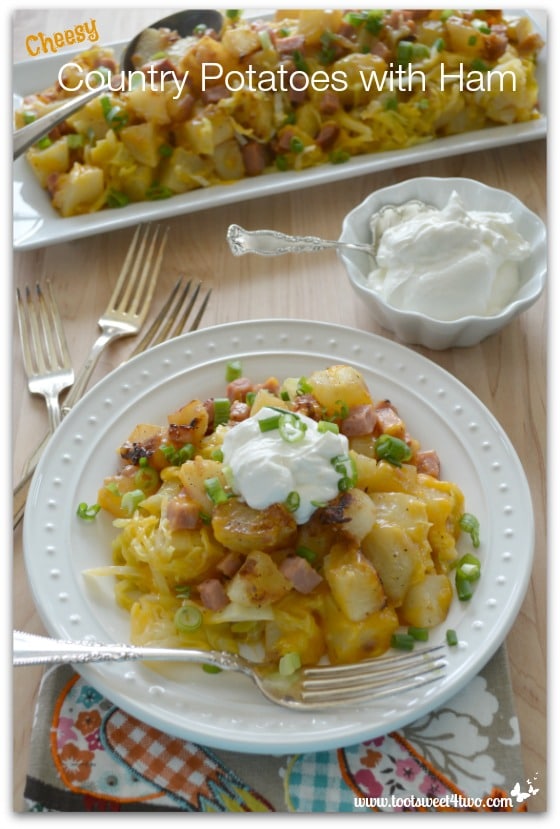 Cheesy Country Potatoes with Ham Pic 3
